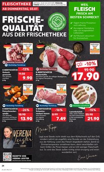 Schweinefleisch im aktuellen Kaufland Prospekt (Braunschweig) Schweinefleisch im Kaufland Prospekt "KNĂśLLER" mit 62 Seiten (Braunschweig)
