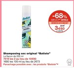 Shampooing sec original - Batiste dans le catalogue Monoprix