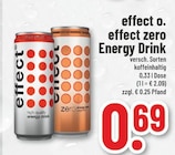 effect o. effect zero Energy Drink Angebote von effect bei Trinkgut Wesel für 0,69 €