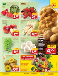 Wassermelone Angebot & Preis im aktuellen Netto Marken-Discount Prospekt Wassermelone Angebot im aktuellen Netto Marken-Discount Prospekt auf Seite 9