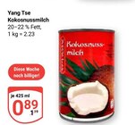 GLOBUS Krumbach - Kokosnussmilch Angebot im Prospekt Kokosnussmilch bei GLOBUS im Krumbach Prospekt für 0,89 €