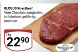 Aktuelle Rindfleisch Angebote bei GLOBUS in Mannheim Aktuelles Roastbeef Angebot bei GLOBUS in Mannheim ab 22,90 €