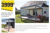 Pergola Zephyr Bioclimatique 4 X 3 M 7016 - Tout Faire à Aix-les-Bains Pergola Zephyr Bioclimatique 4 X 3 M 7016 en promo chez Tout Faire Aix-les-Bains à 3 999,00 €