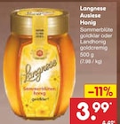 Aktuelles Auslese Honig Angebot bei Netto Marken-Discount in Nürnberg ab 3,99 €