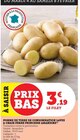 Pomme de terre de consommation laver à chair ferme Princesse Amandine en promo chez U Express Clichy-sous-Bois à 3,19 €