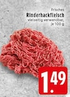 Aktuelles Frisches Rinderhackfleisch Angebot bei EDEKA in Krefeld ab 1,49 €