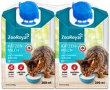 Katzenmilch im Angebot bei REWE in Gotha Katzenmilch Angebote von ZooRoyal bei REWE Gotha für 0,79 €