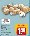 Braune Champignons bei REWE im Bötzingen Prospekt für 1,49 €