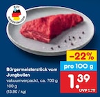 Bürgermeisterstück vom Jungbullen im Angebot bei Netto Marken-Discount in Arnsberg Bürgermeisterstück vom Jungbullen Angebote bei Netto Marken-Discount Arnsberg für 1,39 €