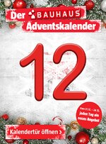 BAUHAUS Prospekt "Der BAUHAUS Adventskalender", 1 Seiten, für Potsdam, 12.12.2019 - 12.12.2019 BAUHAUS Prospekt "Der BAUHAUS Adventskalender", 1 Seiten, für Potsdam, 12.12.2019 - 12.12.2019