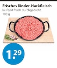Frisches Rinder-Hackfleisch von  im aktuellen V-Markt Prospekt für 1,29 €
