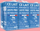 Lait UHT demi écrémé - C'EST QUI LE PATRON en promo chez Intermarché Super Asnières-sur-Seine à 7,62 €