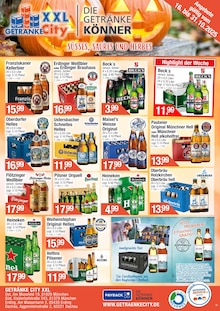 Bier im aktuellen Getränke City Prospekt (Dachau) Bier im Getränke City Prospekt "Aktuelle Angebote" mit 2 Seiten (Dachau)