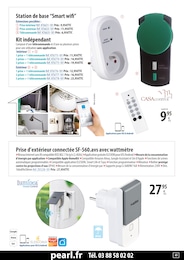Offre Prise Connectée dans le catalogue PEARL du moment à la page 65
