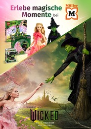 Wicked Prospekt für Leuna mit 7 Seiten Wicked Prospekt für Leuna: "Erlebe magische Momente bei Müller", 7 Seiten, 12.12.2024 - 08.01.2025