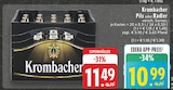 Pils oder Radler Angebote von Krombacher bei EDEKA Bergisch Gladbach für 10,99 €