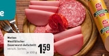 Westfälischer Dauerwurst-Aufschnitt Angebote von Metten bei REWE Mülheim für 1,59 €