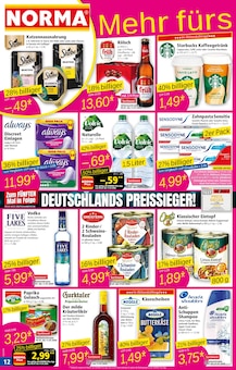 Katzenfutter im Norma Prospekt "Mehr fürs Geld" mit 20 Seiten (Herne)