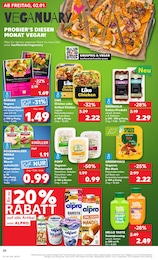 Veganer Burger im Kaufland Prospekt "KNÜLLER" auf Seite 20