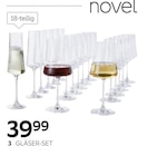 Gläser-Set „Bardolino“ von Novel im aktuellen XXXLutz Möbelhäuser Prospekt für 39,99 €
