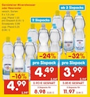 Mineralwasser im Angebot bei Netto Marken-Discount in Düsseldorf Mineralwasser Angebote von Gerolsteiner bei Netto Marken-Discount Düsseldorf für 3,99 €