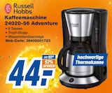 Kaffeemaschine 24020-56 Adventure Angebote von Russell Hobbs bei expert Laatzen für 44,00 €