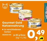 Aktuelle Katzenfutter Angebote bei Globus-Baumarkt in Mannheim Aktuelles Gold Katzennahrung Angebot bei Globus-Baumarkt in Mannheim ab 0,49 €