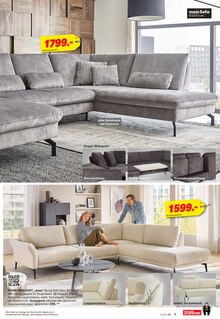Sofa im Höffner Prospekt "POLSTER SPEZIAL!" mit 20 Seiten (Ludwigshafen (Rhein))