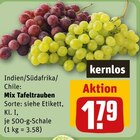 Mix Tafeltrauben Angebote bei REWE Hofheim für 1,79 €
