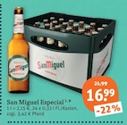 Especial von San Miguel im aktuellen tegut Prospekt