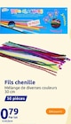 Fils chenille en promo chez Action Cannes à 0,79 €