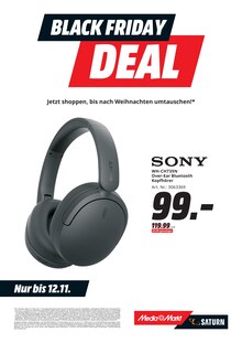 Kopfhörer im aktuellen MediaMarkt Saturn Prospekt (Mainz) Kopfhörer im MediaMarkt Saturn Prospekt "HEIMGESUCHT VON UNHEIMLICHEN DEALS" mit 43 Seiten (Mainz)