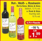 Rot & Süß Rotwein bei Zimmermann im Prospekt  für 1,99 €