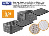 Körbe Angebote von rotho bei Opti-Wohnwelt Gifhorn für 3,99 €