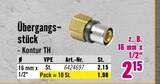 Übergangsstück  im aktuellen Hornbach Prospekt für 1,98 €