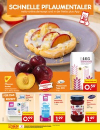 Netto Marken-Discount laktosefreie Milch im Prospekt 