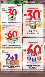 Prix et réduction Yaourt dans le prospectus Intermarché Hyper en cours Offre Yaourt dans le catalogue Intermarché Hyper du moment à la page 20