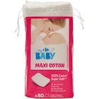 Maxi coton - CARREFOUR BABY en promo chez Carrefour Maxi coton - CARREFOUR BABY dans le catalogue Carrefour