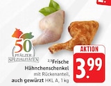 EDEKA Altrip - Frische Hähnchenschenkel mit Rückenanteil Angebot im Prospekt Frische Hähnchenschenkel mit Rückenanteil bei EDEKA im Altrip Prospekt für 3,99 €