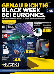 EURONICS Prospekt für Rheine: "GENAU RICHTIG. BLACK WEEK BEI EURONICS.", 6 Seiten, 22.11.2024 - 02.12.2024