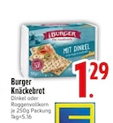 Knäckebrot von Burger im aktuellen EDEKA Prospekt für 1,29 €