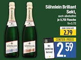 Brillant Sekt Angebote von Söhnlein bei EDEKA Augsburg für 2,59 €
