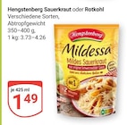 Sauerkraut im Angebot bei GLOBUS in Oberursel Sauerkraut Angebote von Hengstenberg bei GLOBUS Oberursel für 1,49 €
