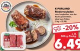 Rinderrouladen im Angebot bei Kaufland in Heilbronn Rinderrouladen Angebote von K-PURLAND bei Kaufland Heilbronn für 6,49 €