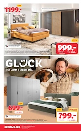 Aktueller Segmüller Prospekt mit Bett, "ZUM GLÜCK GIBT’S SEGMÜLLER", Seite 20