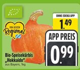 Bio-Speisekürbis „Hokkaido“ im Angebot bei EDEKA in Ravensburg Bio-Speisekürbis „Hokkaido“ Angebote bei EDEKA Ravensburg für 0,99 €