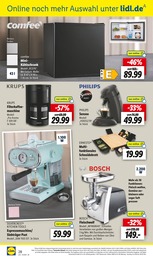 Espressomaschine Angebot im aktuellen Lidl Prospekt auf Seite 34