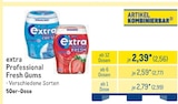 Professional Fresh Gums von Extra im aktuellen METRO Prospekt