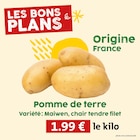 So.bio Pithiviers - Promo Pomme de terre Promo Pomme de terre à 1,99 € dans le catalogue So.bio à Pithiviers