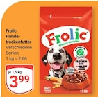 Hundetrockenfutter im Angebot bei GLOBUS in Krefeld Hundetrockenfutter Angebote von Frolic bei GLOBUS Krefeld für 3,99 €